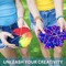 Jaqcard Soda Ash (1lb) - Dye Fixer - Includes 8oz Tie Dye Squeeze Bottles (6Pk) with 2